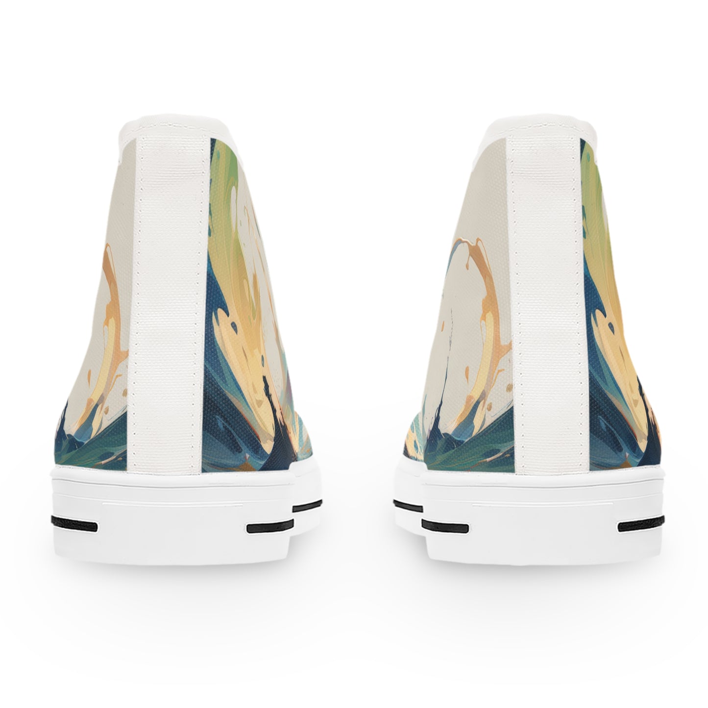 ColorWave - Women High Top Sneakers
