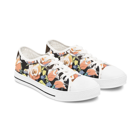 Rose - Women's Low Top Sneakers