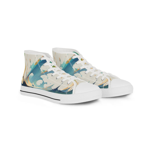 ColorWave - Man High Top Sneakers